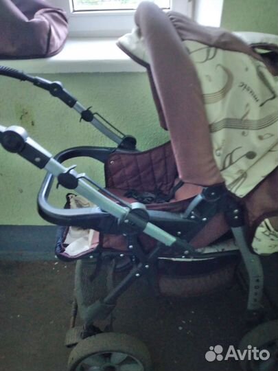 Коляска - трансформер, спинка - 3 положения