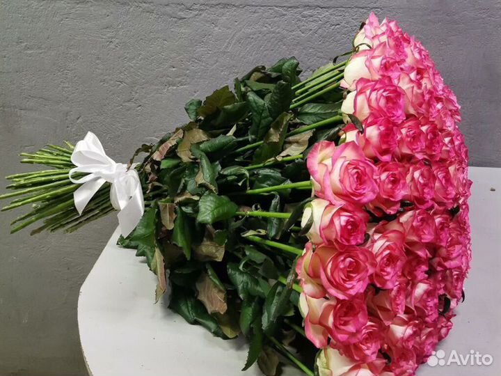 101 роза букет цветов цветы опт 15 21 25 31 45 51