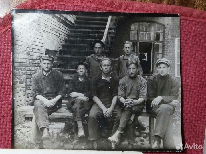 Фото «Грузчики -перекур»1930/53г. СССР набор 6шт