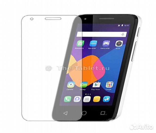 Защитное стекло к Alcatel Pixi 3 OT4009 (0.3мм, 9H