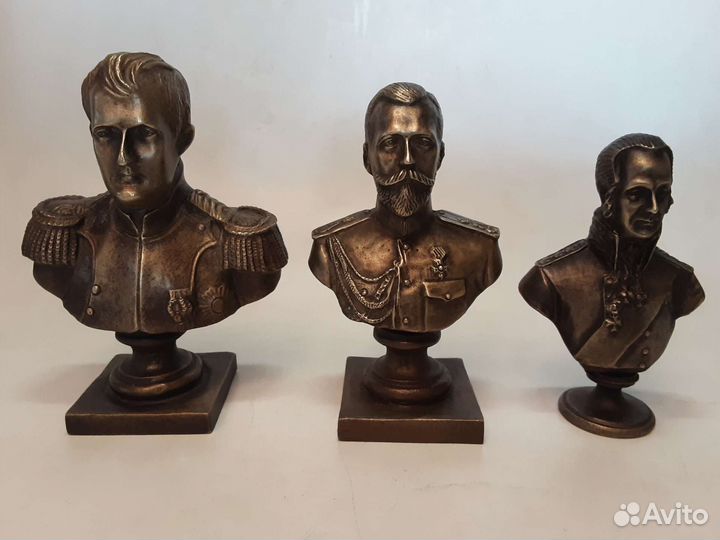 Бюсты бронза. Старые.(Неноводел,не Китаи)