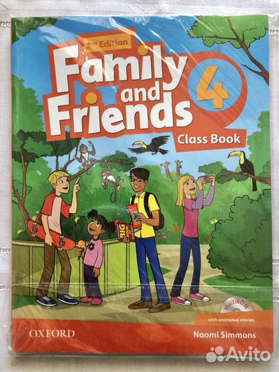 Новые комплекты Family and Friends 4 (CB+WB+CD)
