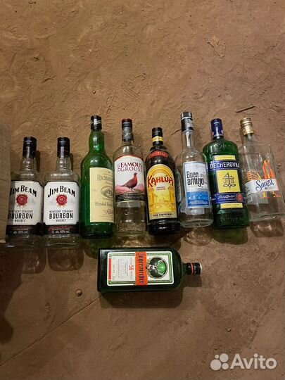 Бутылки тара литровые бутыль