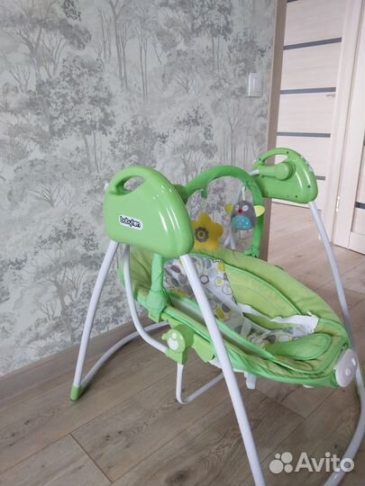 Электронные качели+ шезлонг