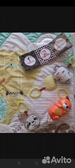 Коврик развивающий Fisher price Гимнастика