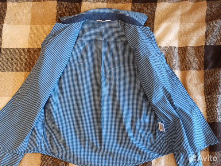 Рубашка синяя детская