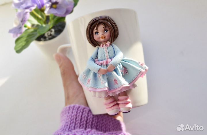 Кружка с декором