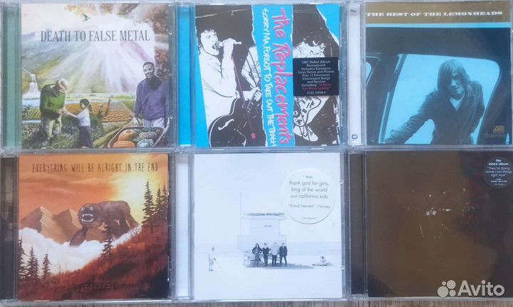 CD диски. Рок, поп, панк зарубежный