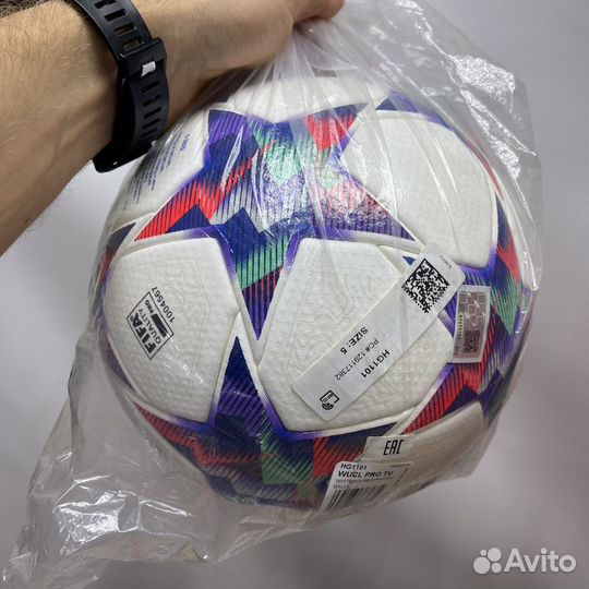 Проф. футбольный мяч Adidas Финал Турин 2022