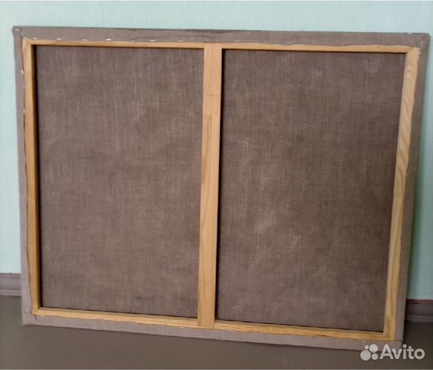 Картина маслом 72 х 92 см. Холст. Море