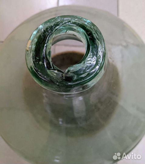 Бутыль старинный большой