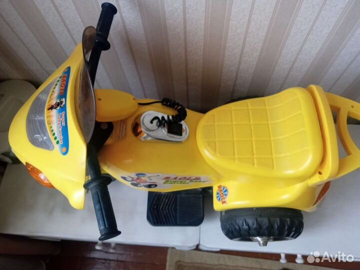 Детский мотоцикл на аккумуляторе бу