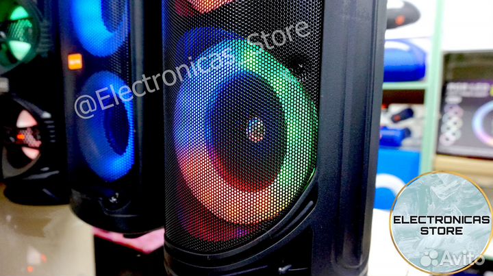 Блютуз Колонка Спикер зикьюс6212 Светло-Бежевая