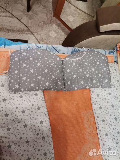 Бортики в детскую кроватку новые