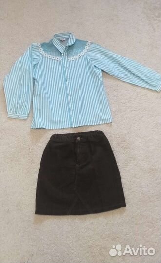 Рубашка для девочки 146