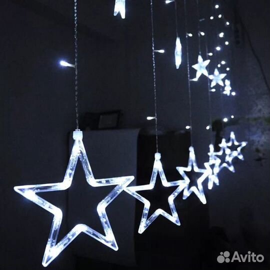 Гирлянда-штора новогодняя 