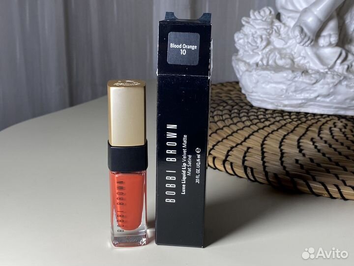 Помада Bobbi brown Luxe liquid lip помада Новая Ор