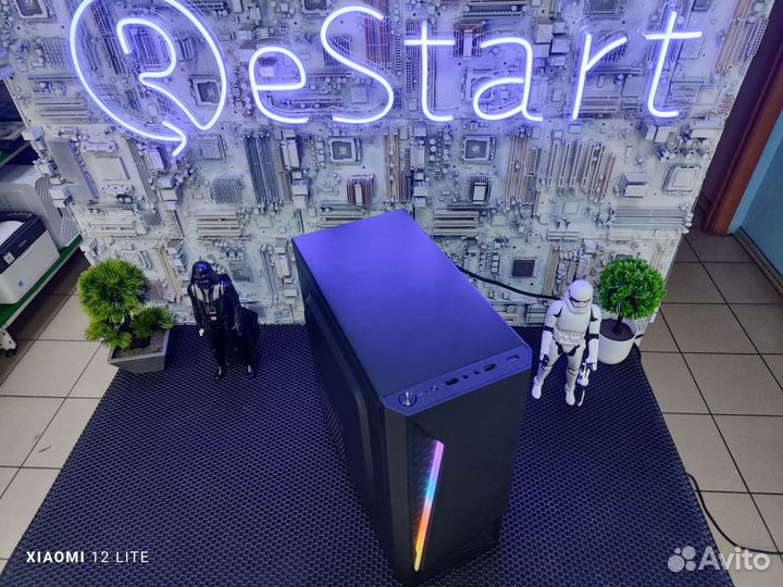 Игровой пк(Core I3-10105F\16DDR4\SSD512\RX570 8GB)