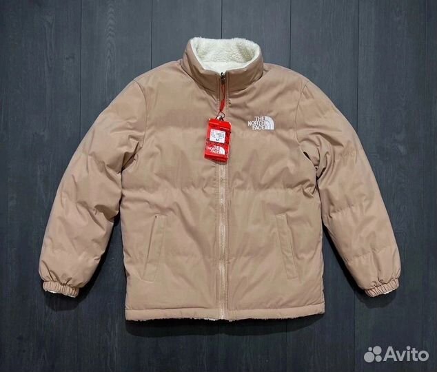 The north face двухсторонняя куртка