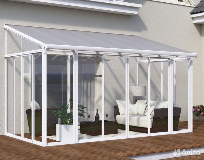 Остекление беседки