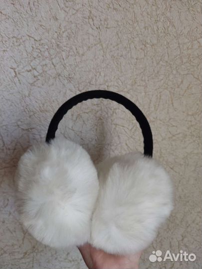 Меховые наушники