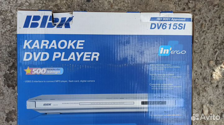 Караоке DVD плеер bbk dv615si