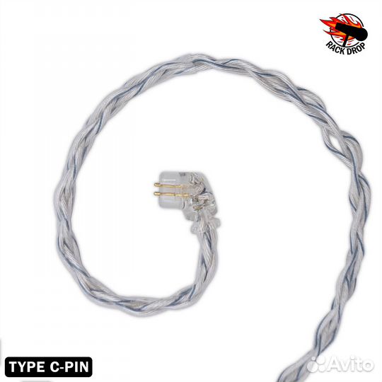 Кабель для наушников, C-pin (KZ)