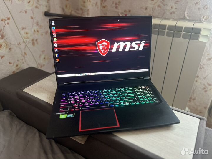 Игровой ноутбук Msi Rtx2070 8gb/i7