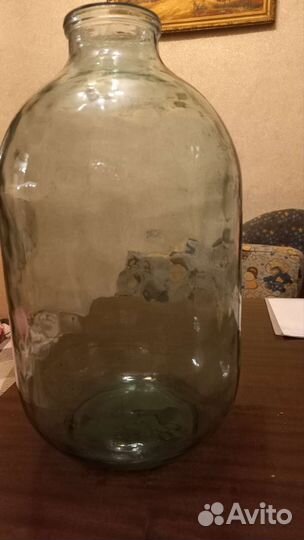 Банка 10 литров стеклянная