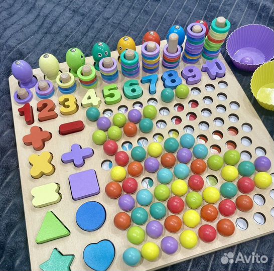Развивающая мозайка сортер