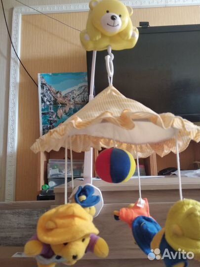 Карусель на кровать