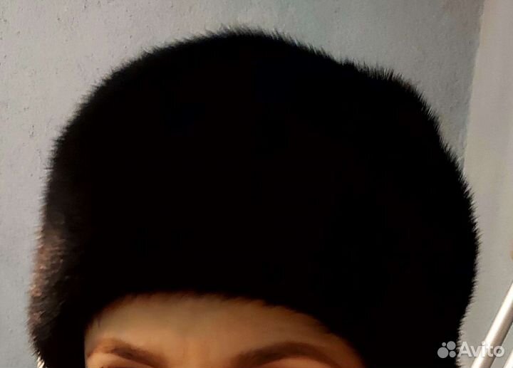 Шапка норковая новая женская 53-54 размер