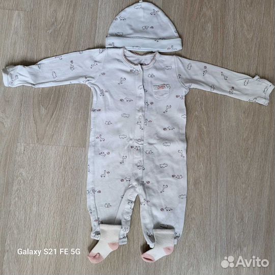 Фирменная одежда carters для девочки пакетом