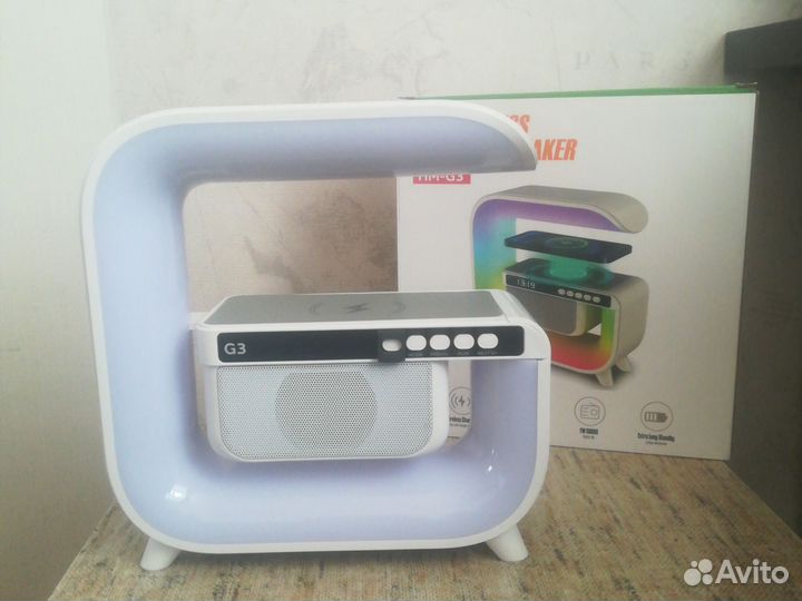 Светильник с радио