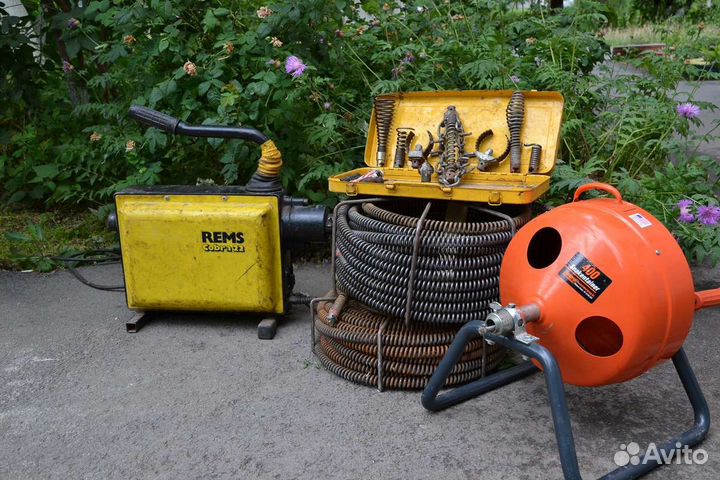 Прочистка канализации/устранение засора