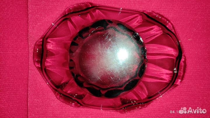 Фруктовница стекло СССР