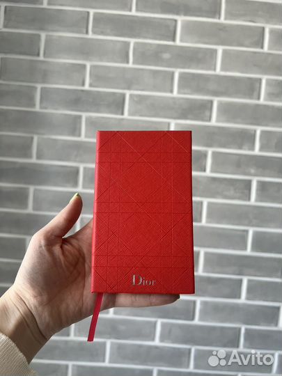Блокнот dior mini