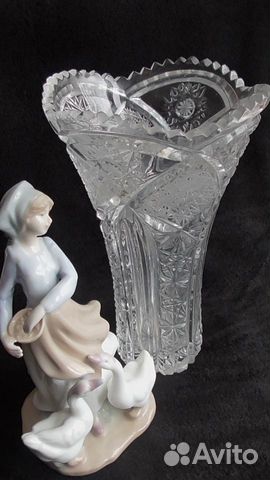 Ваза Первомайский завод. СССР