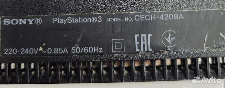 Sony PS3 Super slim 12Gb (4208A) +750Gb