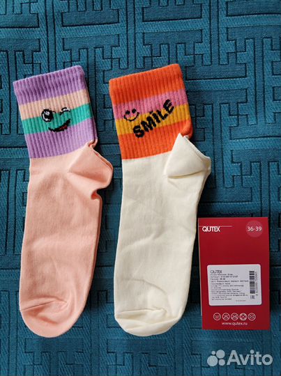 Носки женские 2 пары, новые