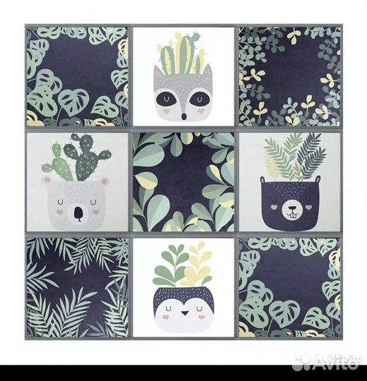 Деский коврик пазл