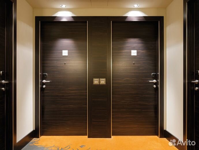 Звукоизоляционные деревянные двери от производител