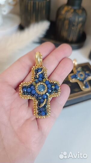 Серьги кресты