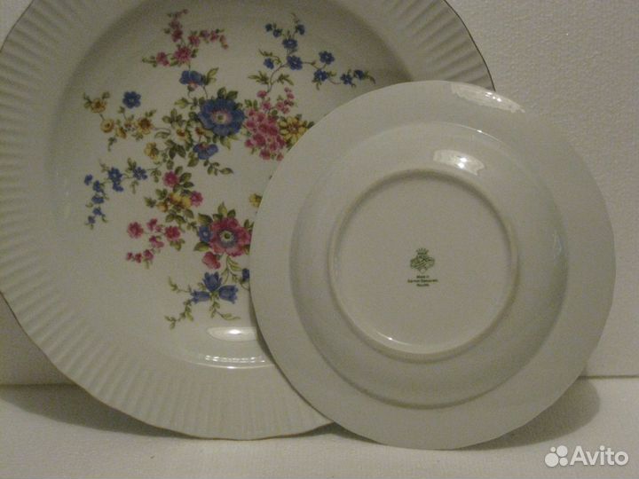 Сервировочные тарелки. гдр. jlmenau