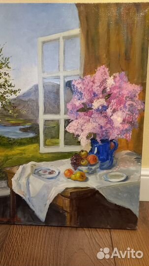 Картина маслом на холсте 