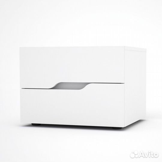 Тумба Палермо-951e белый прикроватная