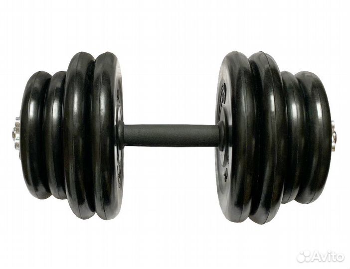 Разборная гантель весом 32 кг