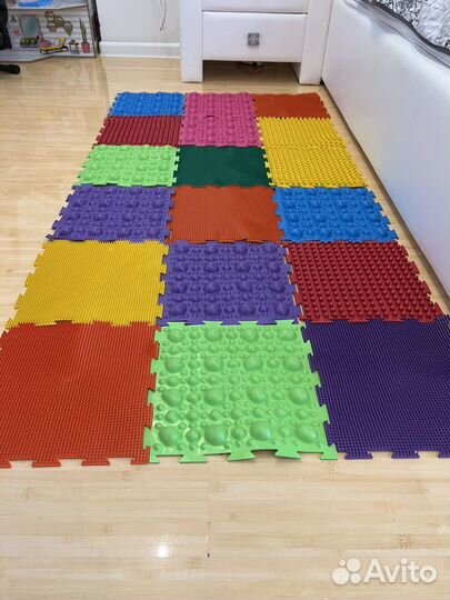 Массажный коврик пазл для детей