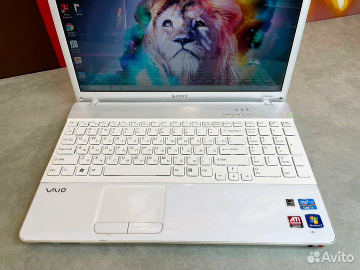 Ноутбук sony vaio core i3/RAM 4gb/HDD 500gb