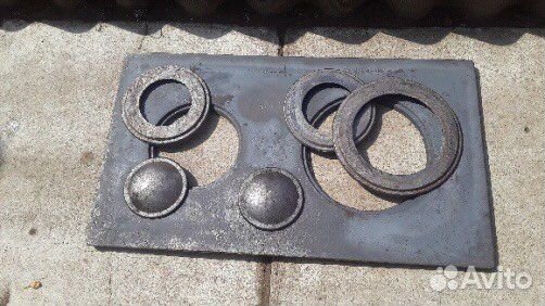 Чугунная плита для печки